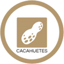 Contiene Cacahuetes